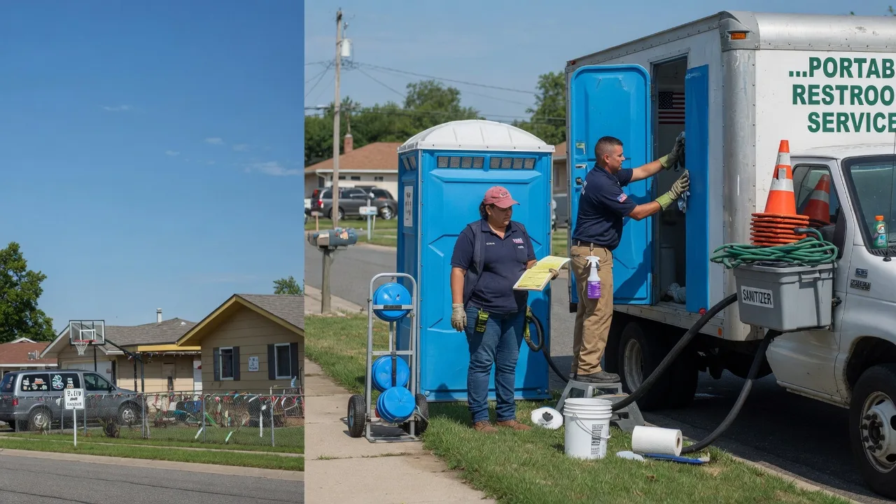 Portable Toilet Rental in Benton, LA near me
